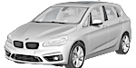 BMW F45 P257B Fault Code